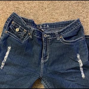 Y2K SAZA Sequined Jeans